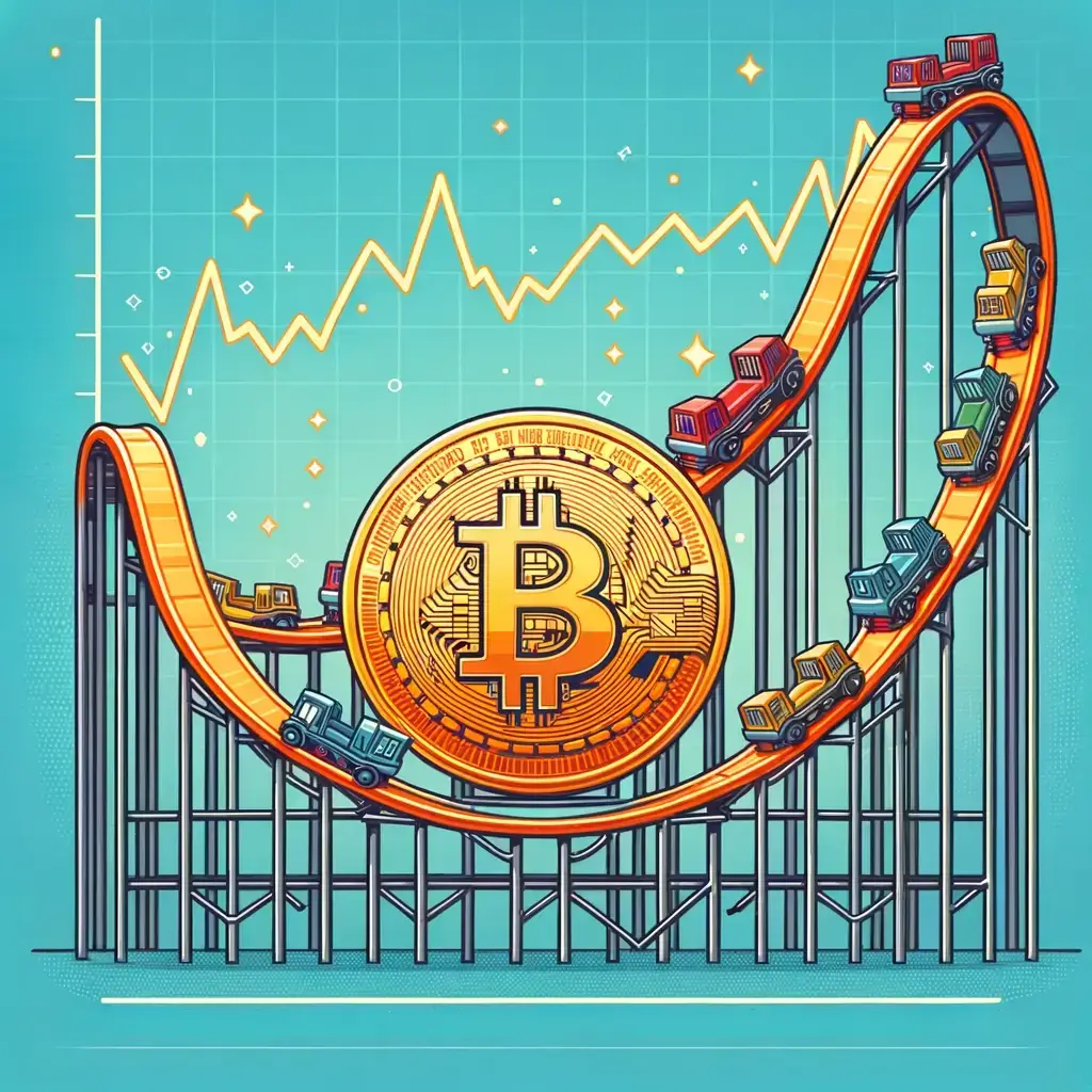 Bitcoin volatility roller coaster