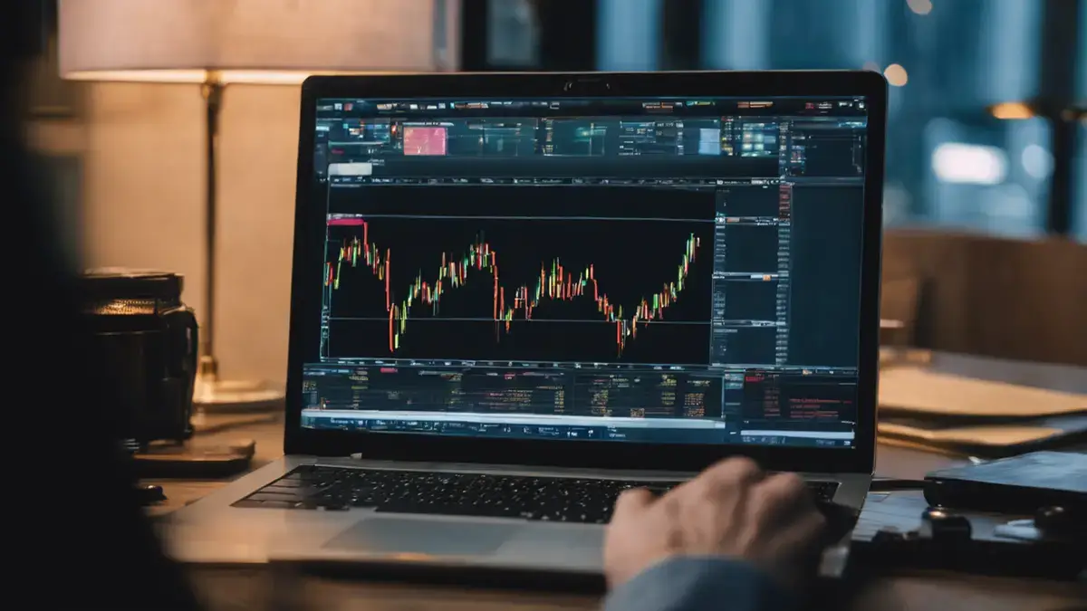 The image is intended to show a crypto trader