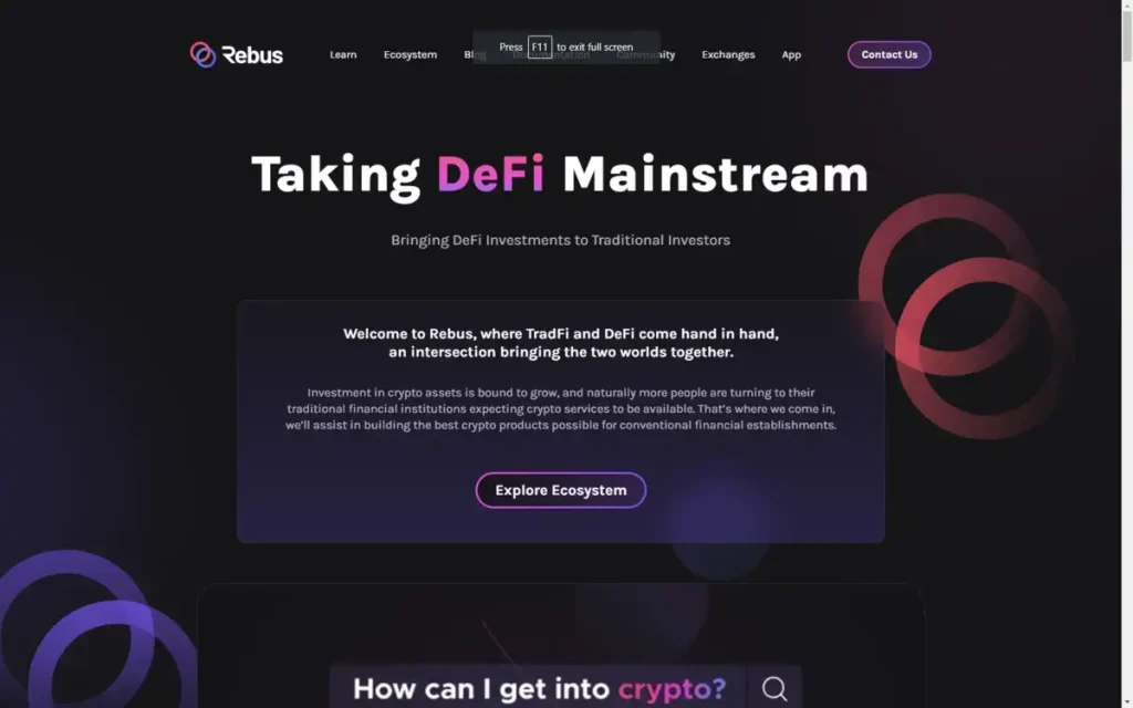 Rebuschain home Page