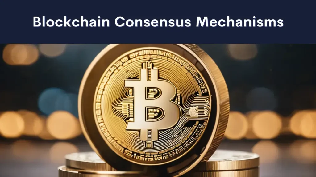 Blockchain Consensus Mechanisms - coin of BTC