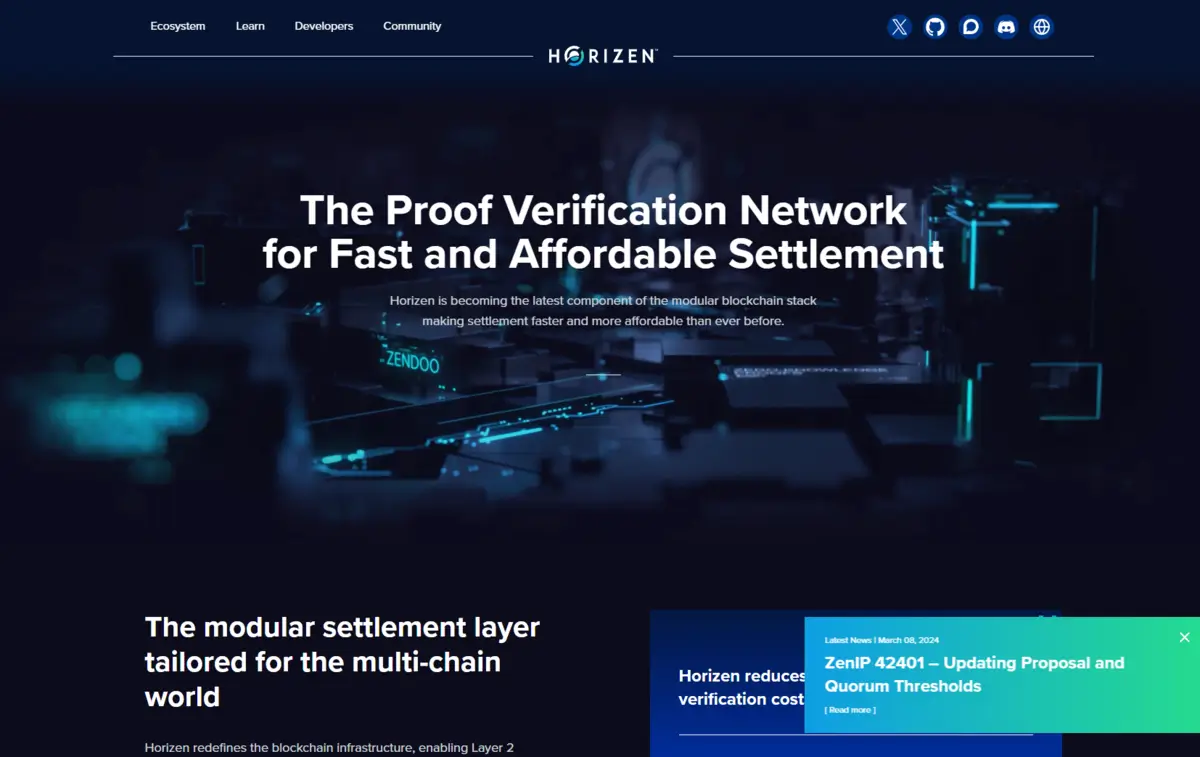 Horizen network
