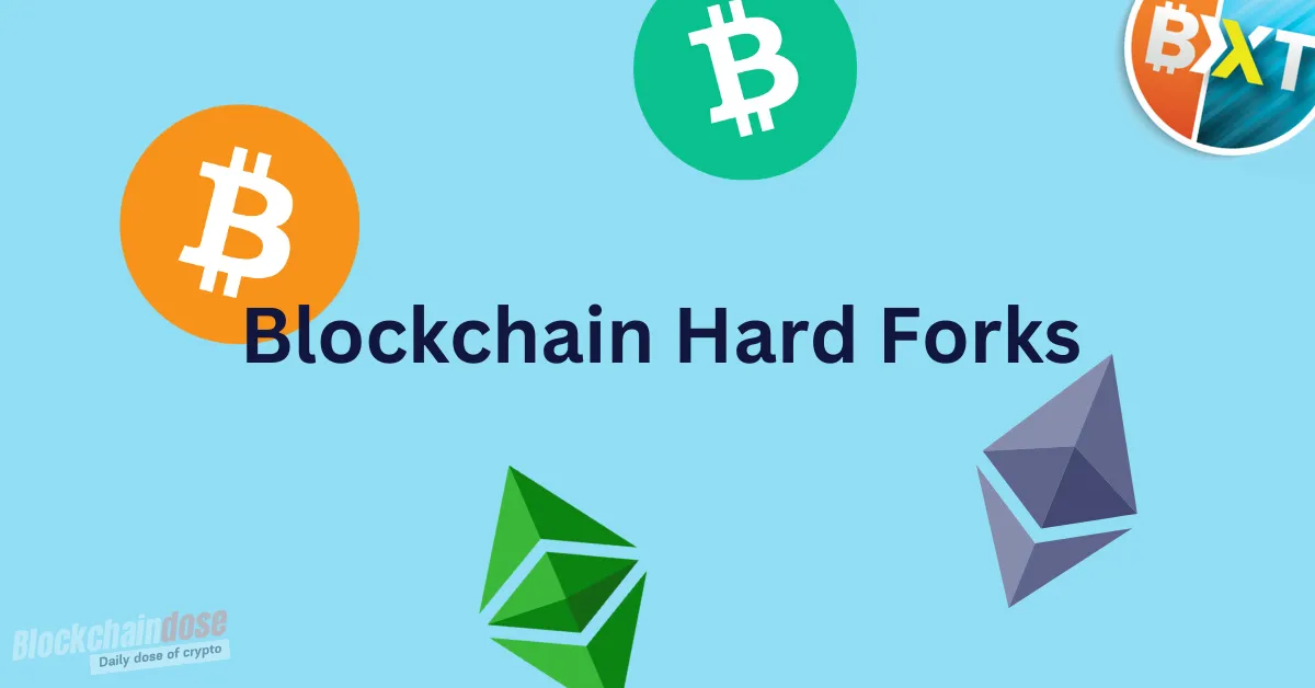 Blockchain Hard Forks - Featured image