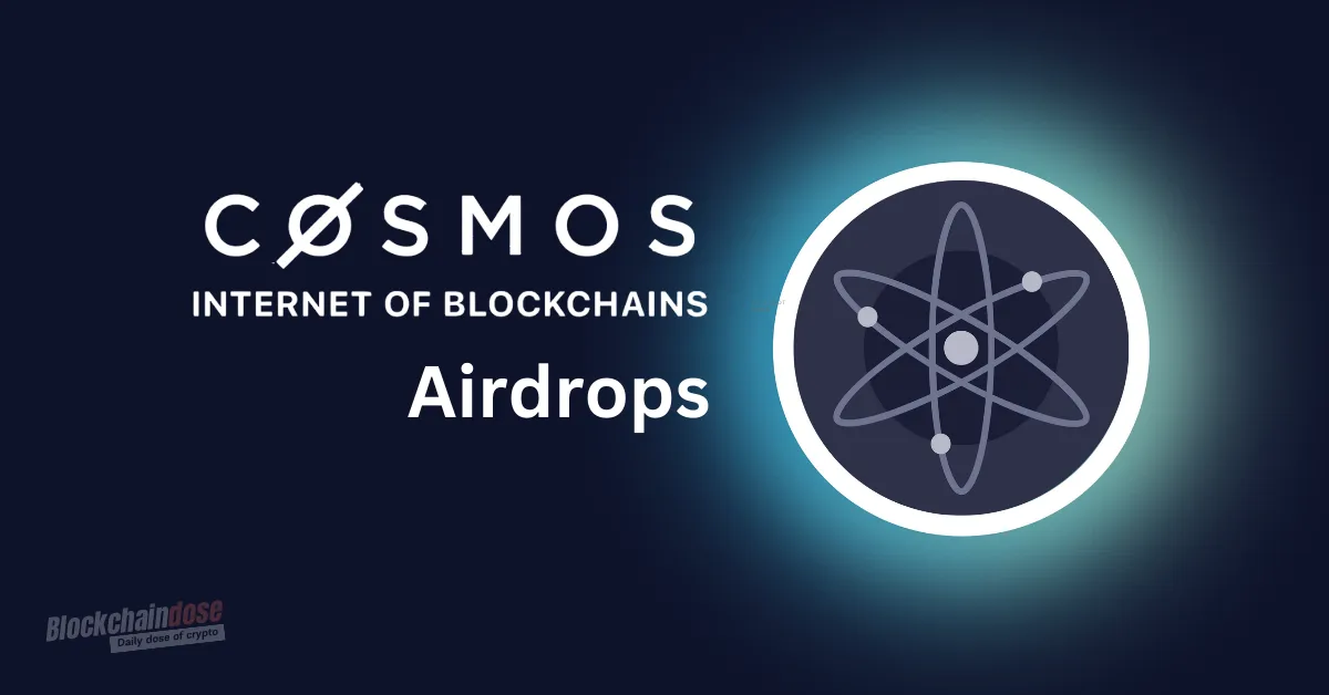 Cosmos network logo - airdrop