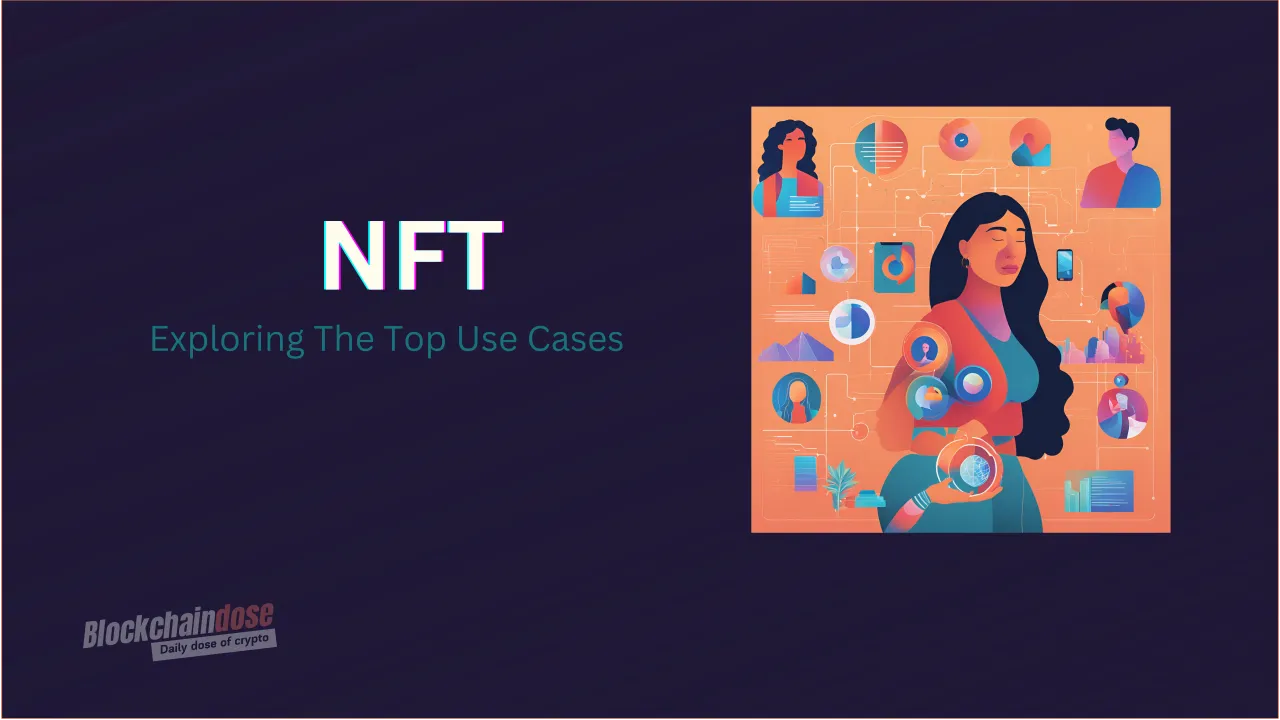 An image for an article about NFT use cases