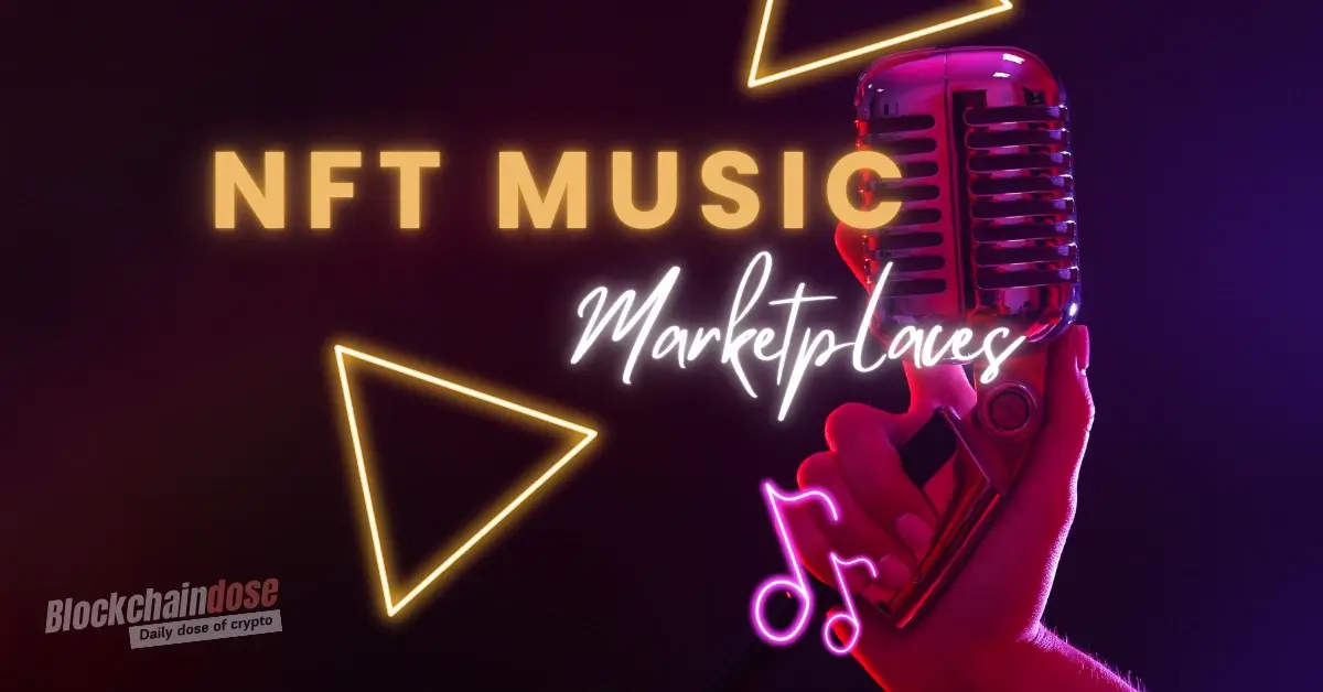 NFT Music Marketplace Featured image