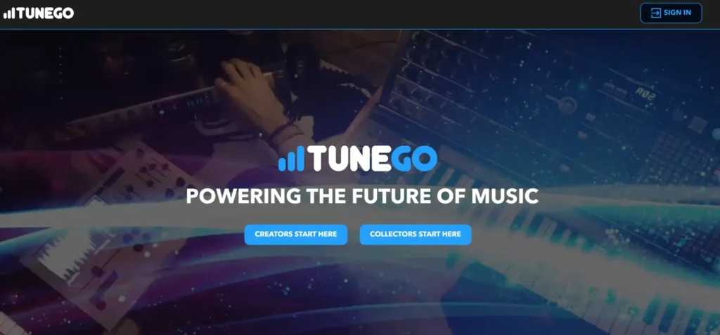 TuneGo NFT Music Marketplace