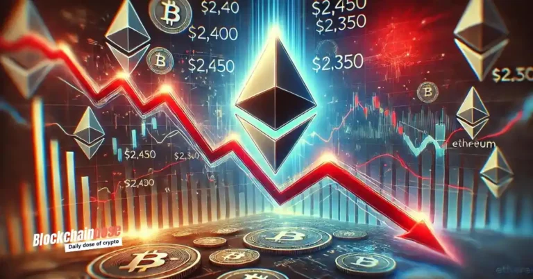 Ethereum Falls Below 2,400