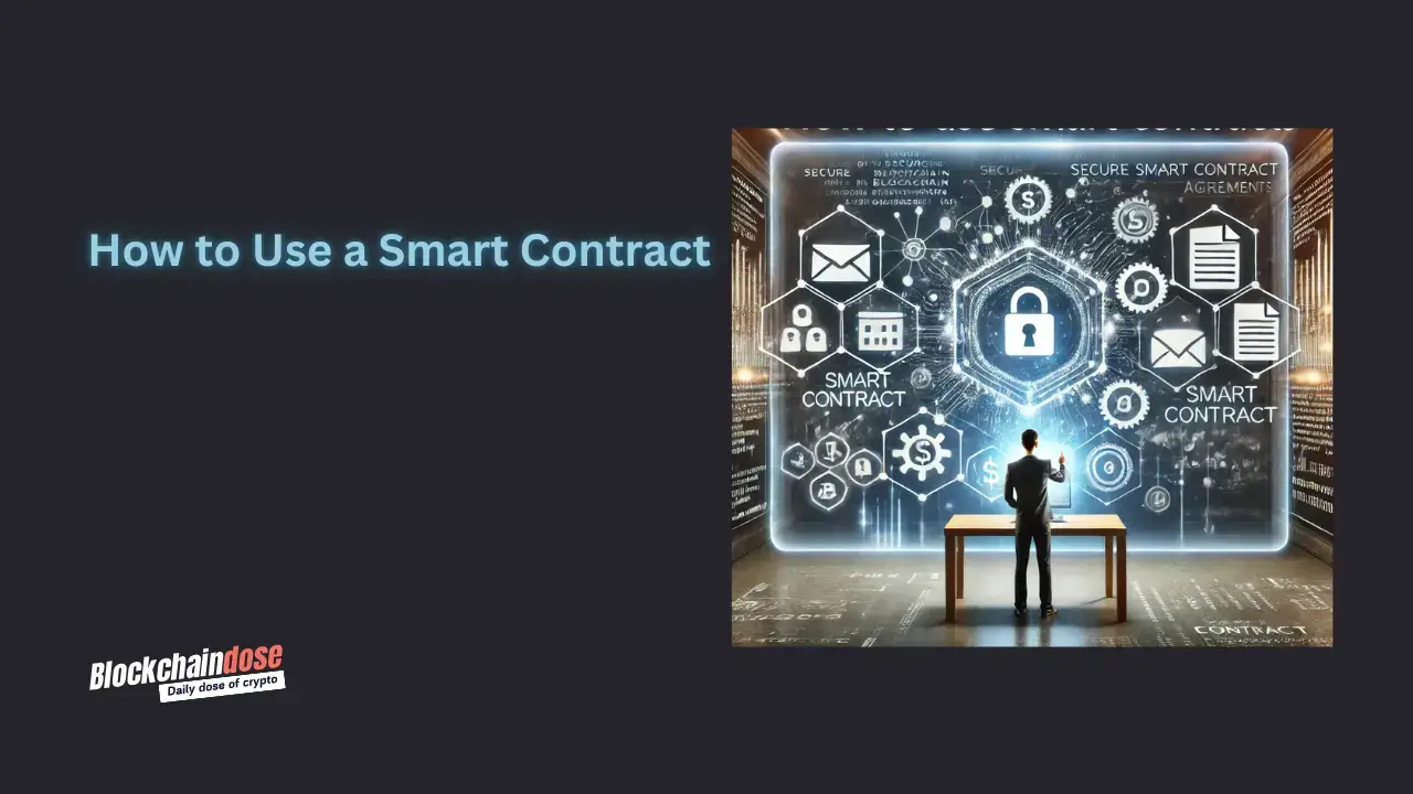 How to use smart contracts