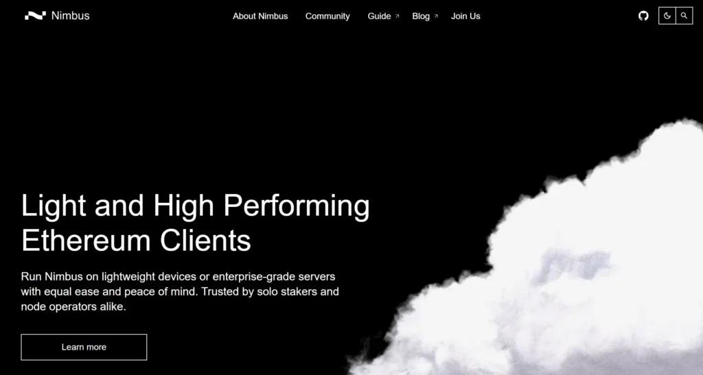 Nimbus - Light and High Performing Ethereum Clients