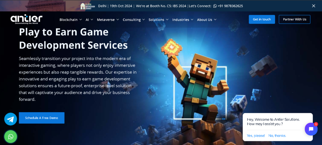 p2e nft game development services play to earn