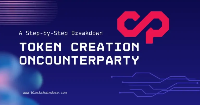 Token Creation on CounterParty - Featured image