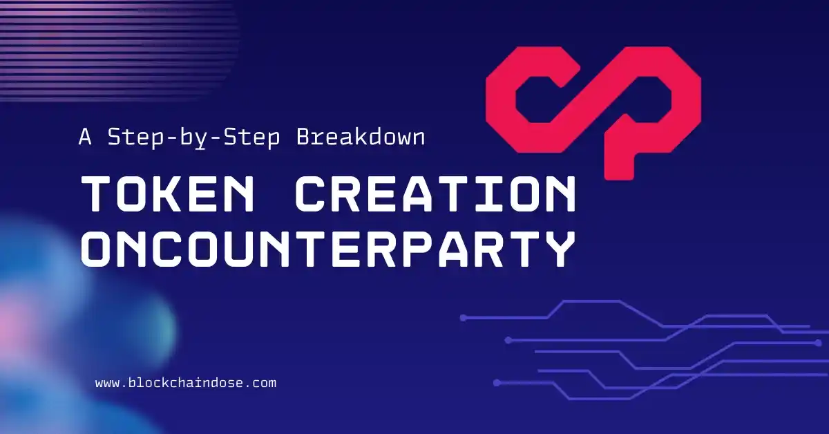 Token Creation on CounterParty - Featured image