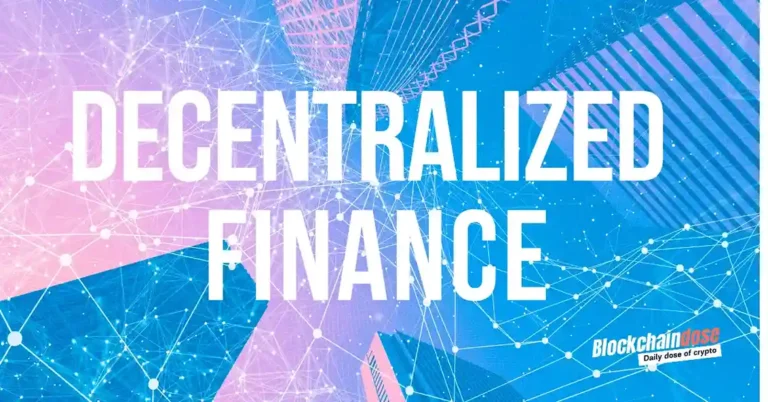 What is decentralized finance featured