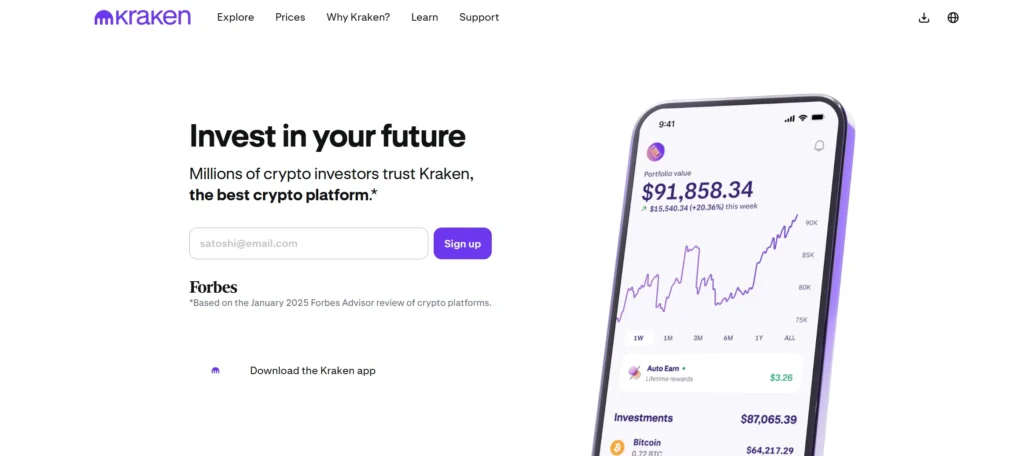 Kraken crypto exchange