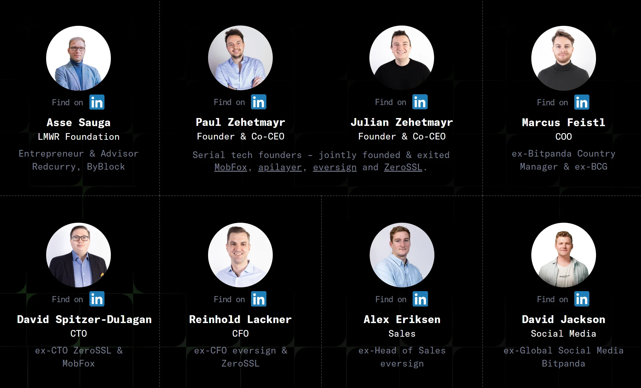 LimeWire crypto management team