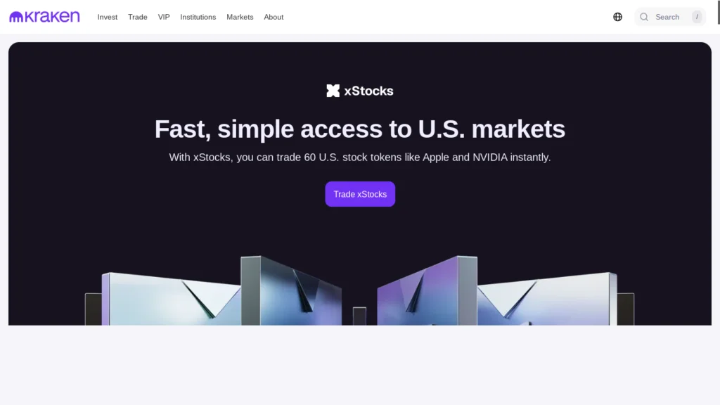 Tokenized xStocks on Kraken