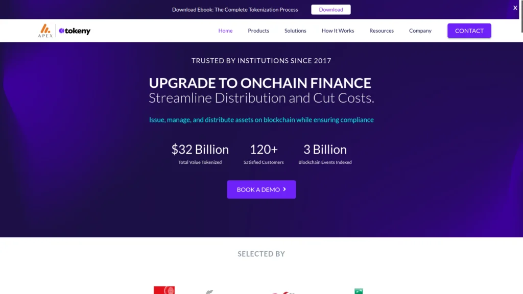 Tokeny - tokenized equity