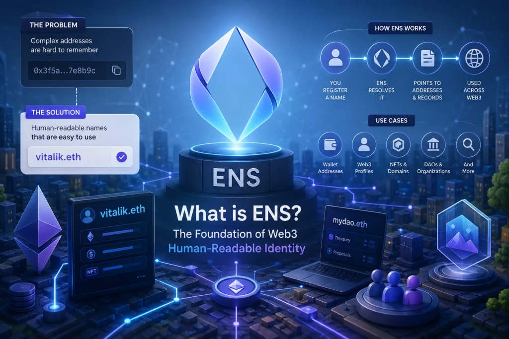 What is ENS The Foundation of Web3 Human-Readable Identity