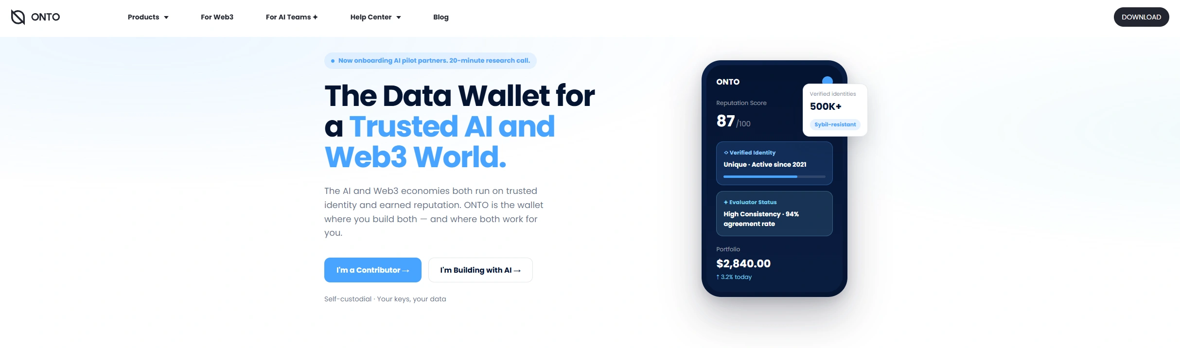 Ontology ID homepage