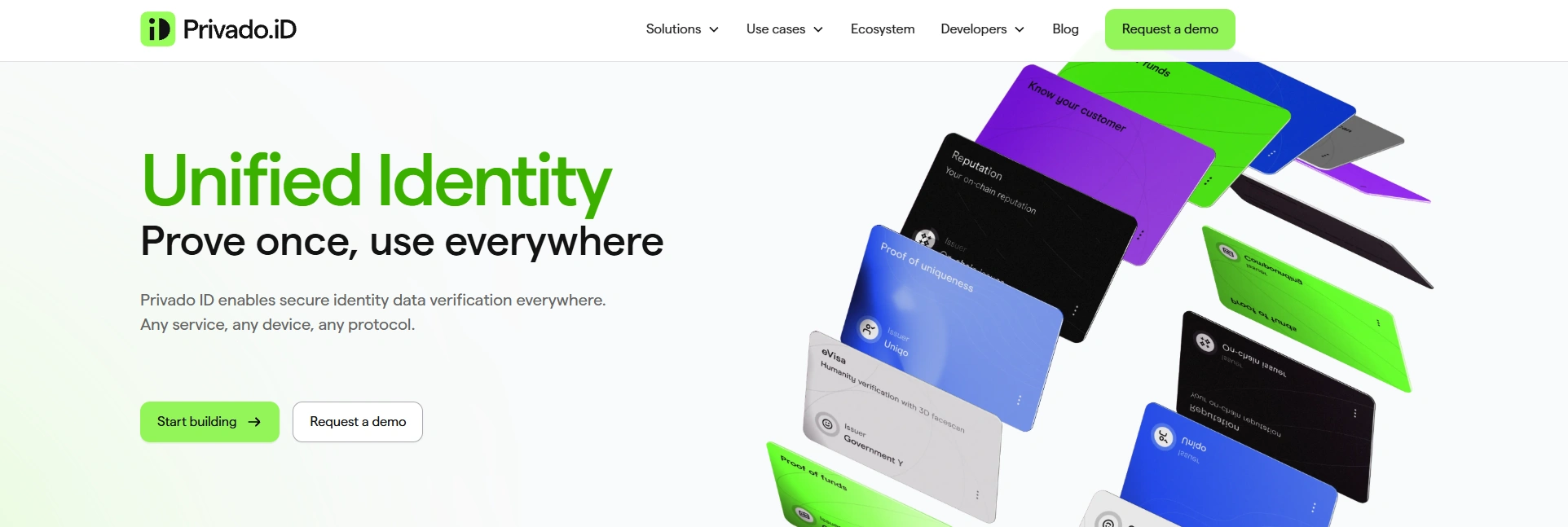 Privado ID homepage