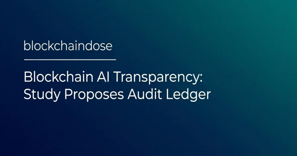 Blockchain AI Transparency