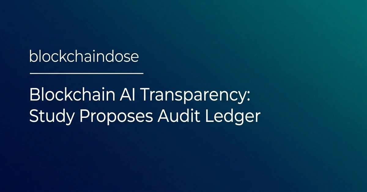 Blockchain AI Transparency