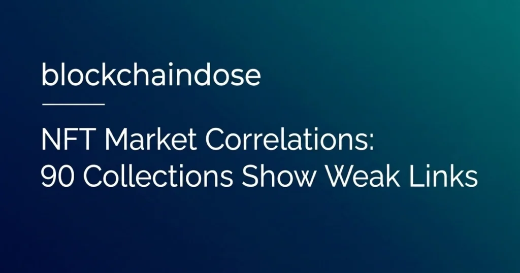 NFT Market Correlations