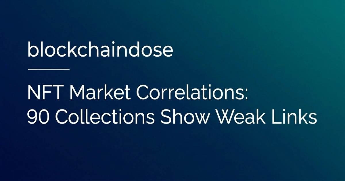 NFT Market Correlations