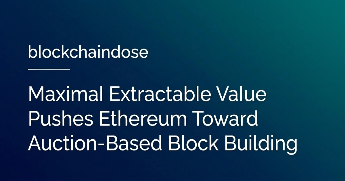 maximal-extractable-value-ethereum